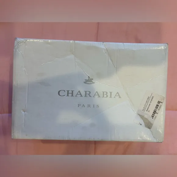 Charabia Paris Black and White Cat Print Flats 🐈‍⬛