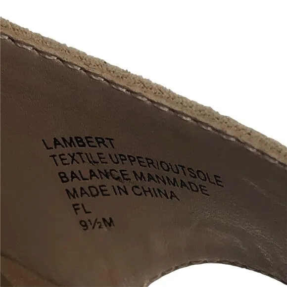 Charles by Charles David Nude Lambert Cork Wedges - Size 9.5 - Women