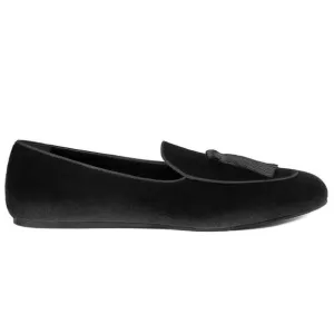 Charles Philip Black Velvet Men's Loafer