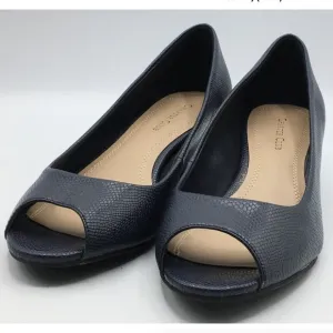 Charter Club Camii Wedges Navy SM