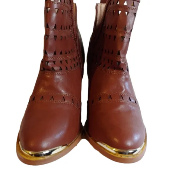 Chase   Chloe Coddy Ankle Bootie Boots Shoes