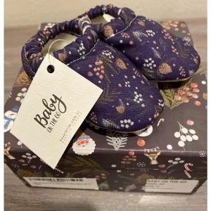 Christmas gift Baby On The Go First Steps Slip-On Moccasins Shoes JOY sz 2.5 /17