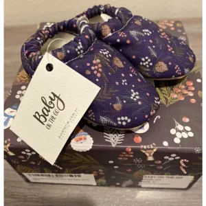 Christmas gift Baby On The Go First Steps Slip-On Moccasins Shoes JOY sz 2.5 /17