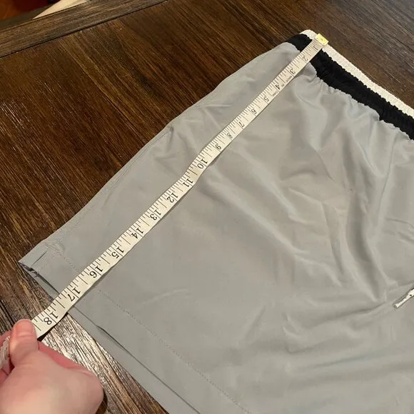 Chubbies Men's Sz XXXL Gray 5.5&quot; Classic Swim Trunk Boxer Brief Liner Stretch