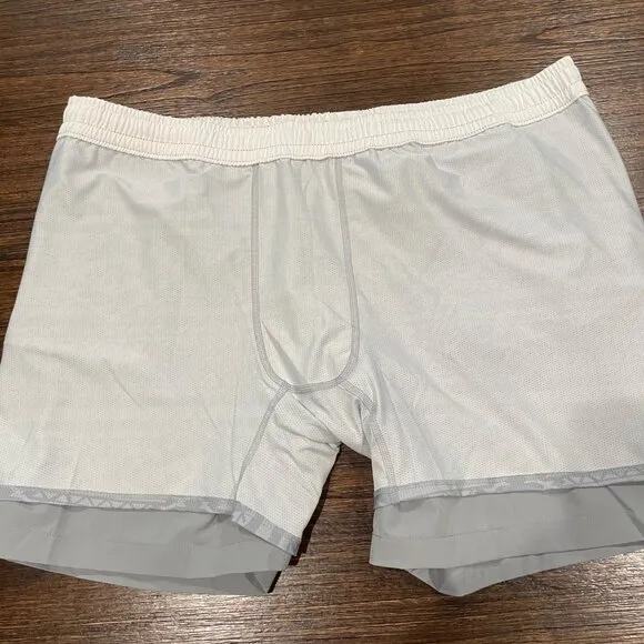Chubbies Men's Sz XXXL Gray 5.5&quot; Classic Swim Trunk Boxer Brief Liner Stretch