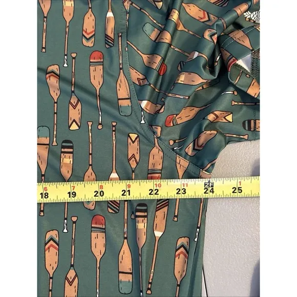 Chubbies Polo Performance 2.0 Mens XL The Row Your Boat Green Paddle Golf Shirt