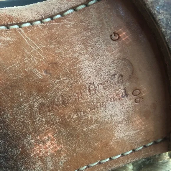 Church’s Dorney Oxford Derby. Handcrafted. Size US 9 Medium