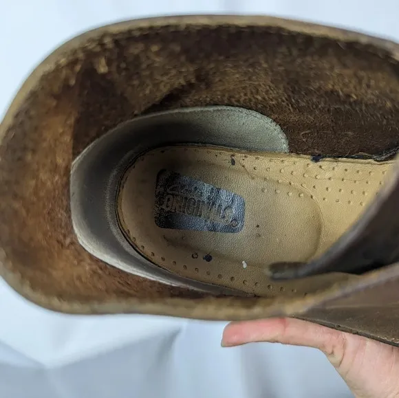 Clarks 8 Originals Desert Chukka Boots Brown Leather Beeswax Lace Up Dress Shoes