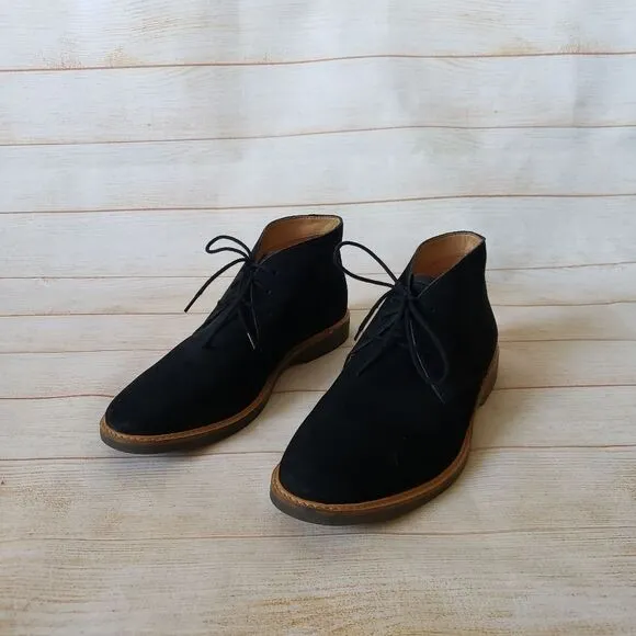Clarks Atticus Limit Men's Black Nubuck Leather Lace Up Chukkas Boots Size 10M