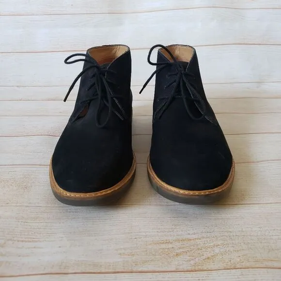 Clarks Atticus Limit Men's Black Nubuck Leather Lace Up Chukkas Boots Size 10M