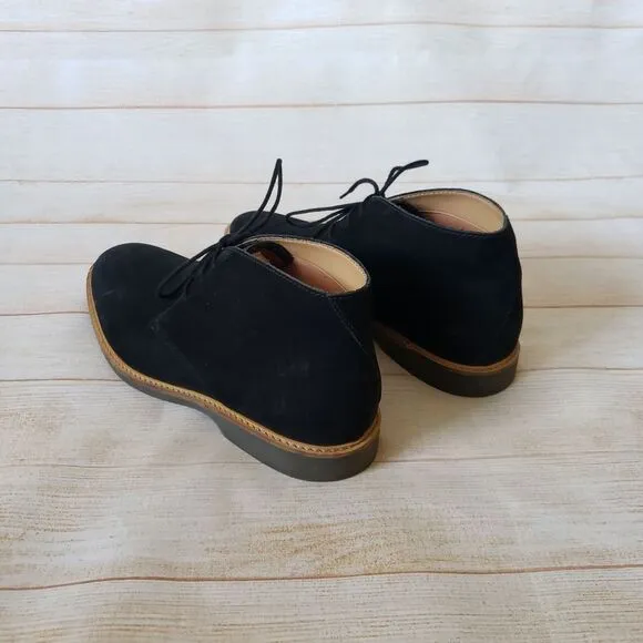 Clarks Atticus Limit Men's Black Nubuck Leather Lace Up Chukkas Boots Size 10M