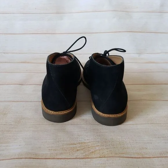 Clarks Atticus Limit Men's Black Nubuck Leather Lace Up Chukkas Boots Size 10M