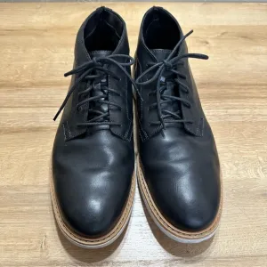 Clarks Men's Chukka Lace Up Boot Hommes Black Comfort