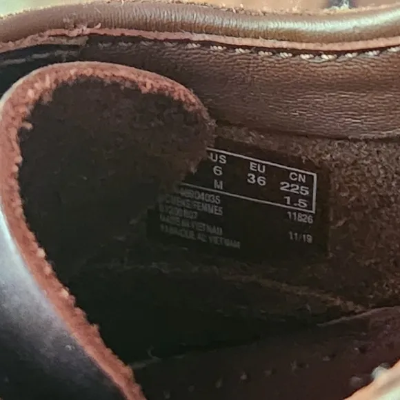 Clarks Originals Brown Beeswax Leather Desert London Oxford Low Ankle Shoes