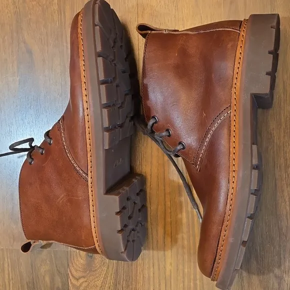 Clarks Originals Mens Trace Flare Brown Lace-up Chukka Boots
