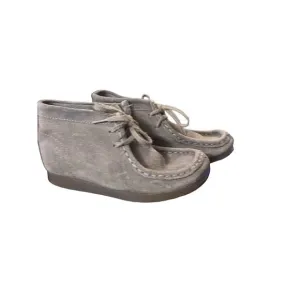 Clarks Origionals Kid Wallabees Lace up Suede Shoes