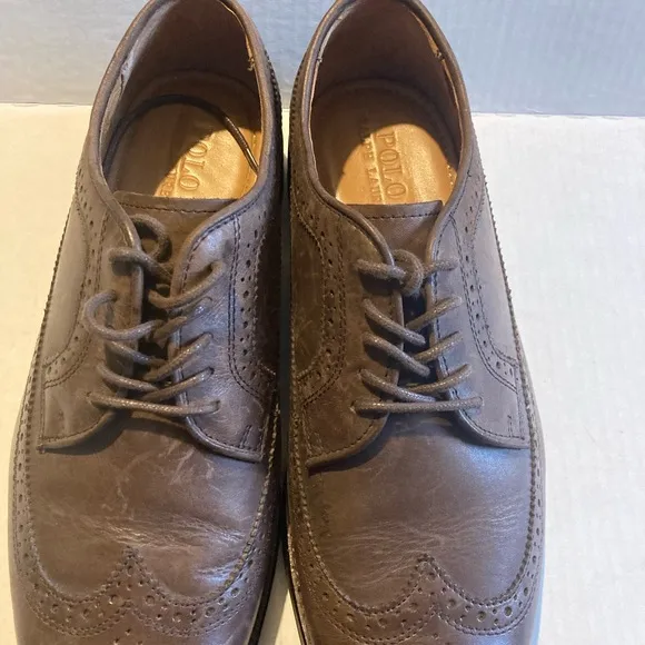 Classic Brown Leather Men's Brogues