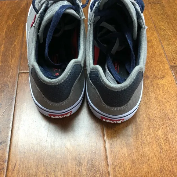 Classic Levi shoes Grey/Blue sz Various
