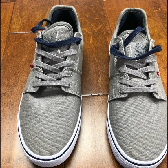 Classic Levi shoes Grey/Blue sz Various