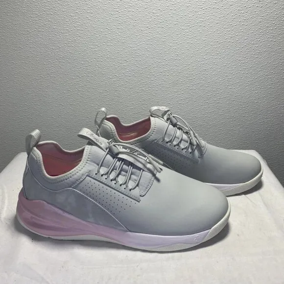 Clove Classic Low-Top Sneakers – Women's 11 – Grey/Pink – New Without Box