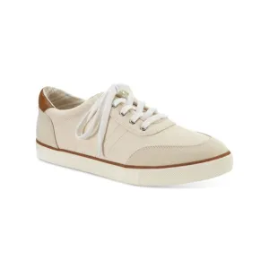 Clubroom Mens Beige Lightweight Cameron Round Toe Lace-Up Sneakers Shoes 8.5 M