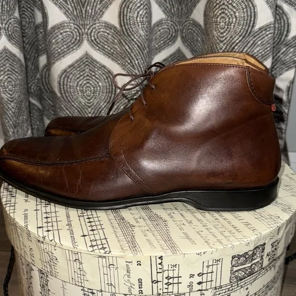 Coach Cromwell Men’s Lace Up Dress Boots