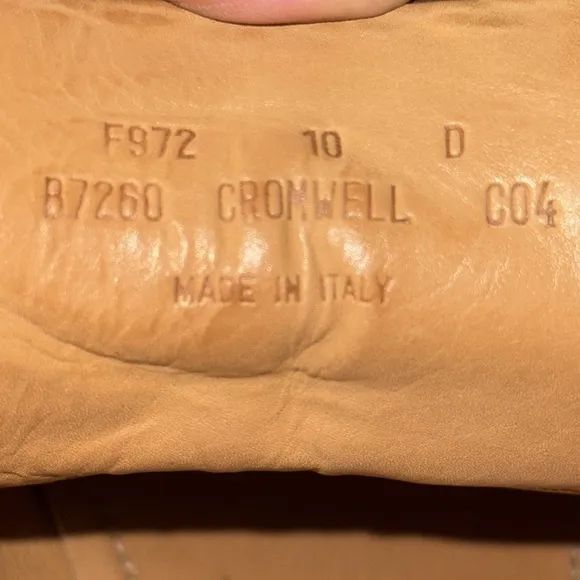 Coach Cromwell Men’s Lace Up Dress Boots