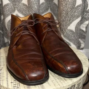 Coach Cromwell Men’s Lace Up Dress Boots