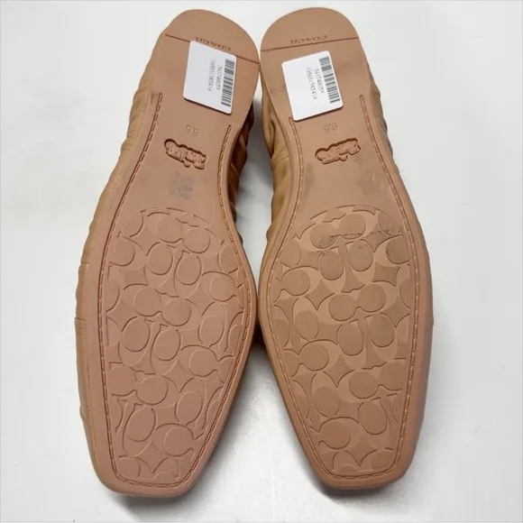 Coach | Eleanor Leather Ballet Flats - New In Box