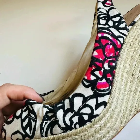 Coach Poppy Maritza Espadrille Wedges