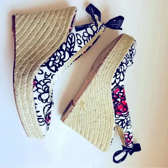 Coach Poppy Maritza Espadrille Wedges