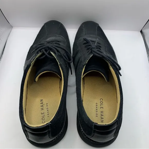 Cole Haan C12708 Grand OS Black Oxford Bicycle Toe Sneaker Shoes Men's US 11M