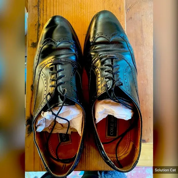 Cole Haan classic men’s black shoes
