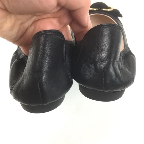Cole Haan elme grand os leather ballet flats black