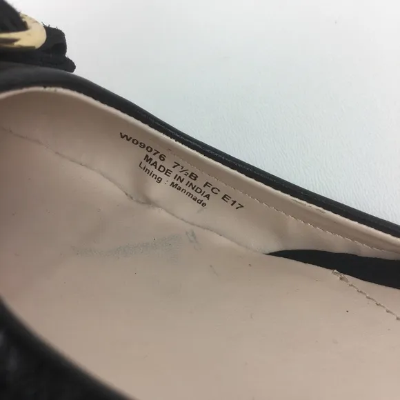 Cole Haan elme grand os leather ballet flats black