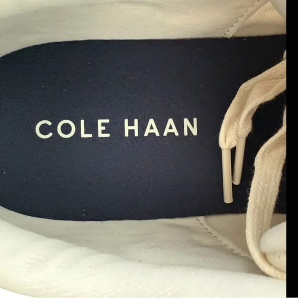Cole Haan Grand Crosscourt Winner Sneaker Ivory Navy Blazer Men’s Size 11 Medium