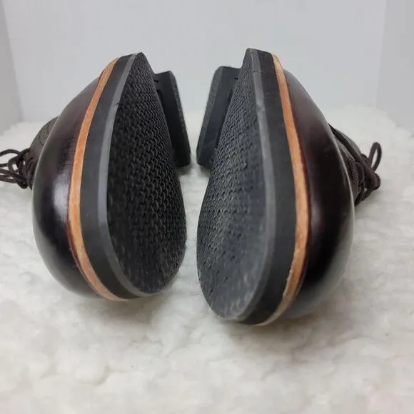 Cole Haan Grand OS Mens Shoes Size 10M Brown Leather Wingtip Oxford C31330