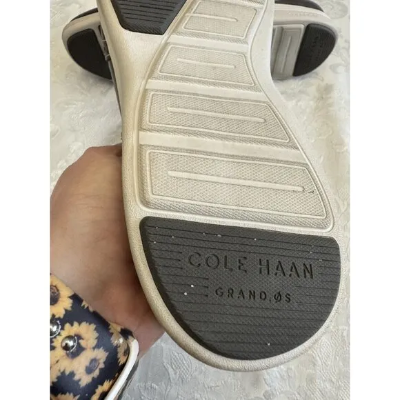 Cole Haan Grand.OS Sz 9M Gray Leather Wingtip Oxford Derby Comfort Shoe‎ C24895