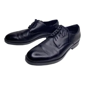 Cole Haan Harrison Grand Derby Oxford Size 8.5 M C24161 D Black Leather 5 Eyelet