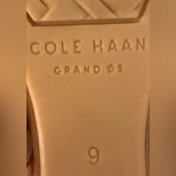 Cole Haan Lacey Ankle Strap Wedge Women’s Size 9 Nude