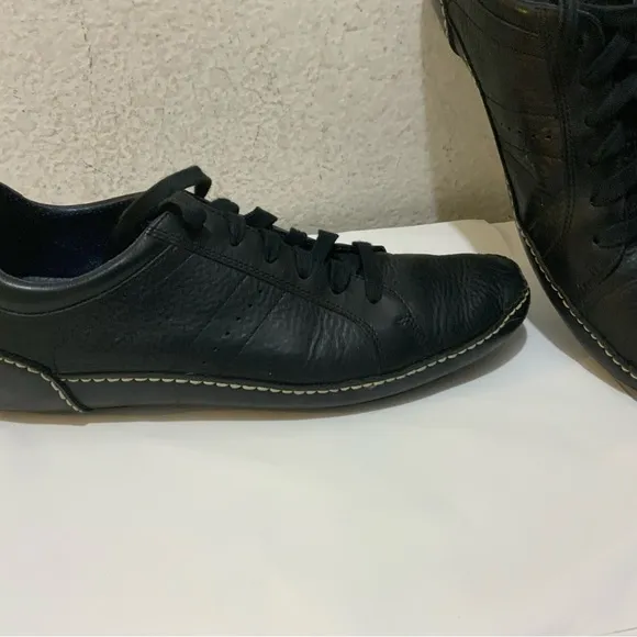 Cole Haan Loafers  Driving  Shoes Mens Size 11.5 M Black Soft Leather Moccasins