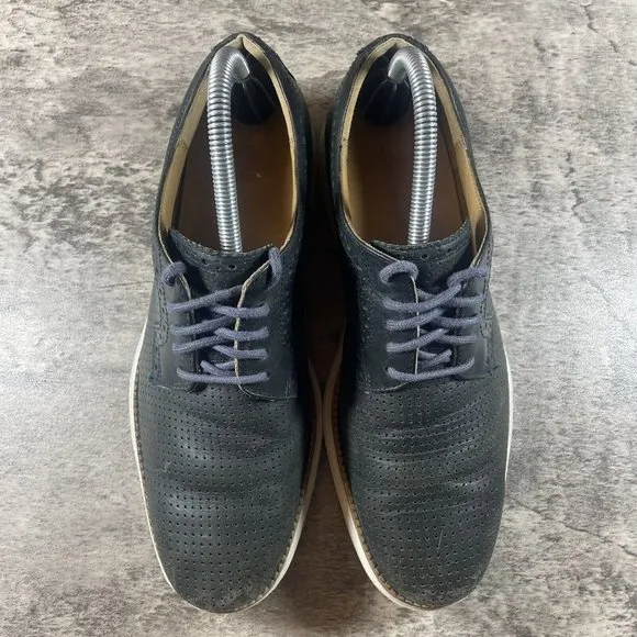 Cole Haan Lunargrand Dark Green Leather Oxford Shoes Men’s Size US 8