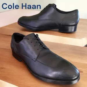 Cole Haan Men's 10.5 Lenox Hill Cap Toe Black Oxford. A classic! Like new cond!!