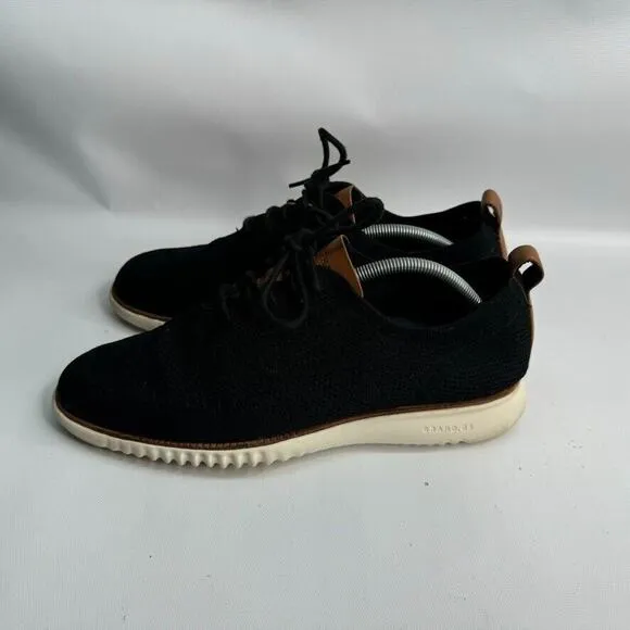 Cole Haan Men's 2.ZERØGRAND Oxford with Stitchlite Black C27568 Sz 11‎
