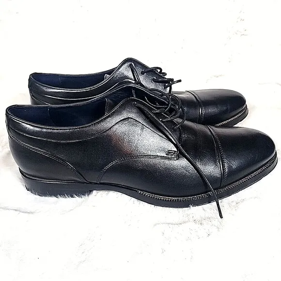 Cole Haan Men's Grand 360 Derby Cap Toe Oxford Black C39338 Size 11 M