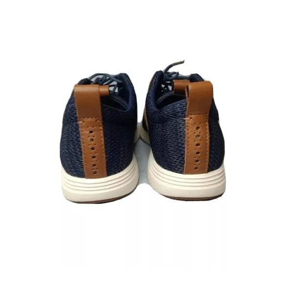 Cole Haan Men's Grand Tour Knit Oxford  Men's Shoes Sz 9. 5 Blue Tan