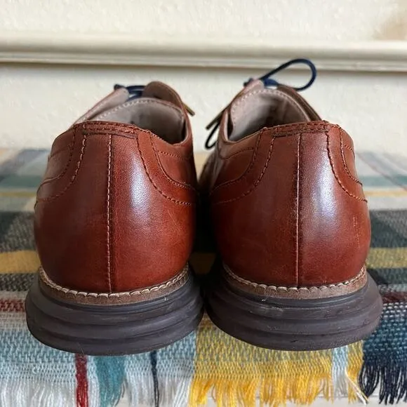 Cole Haan Men's Original Grand Shortwing Oxford Shoes Size 8.5 Brown