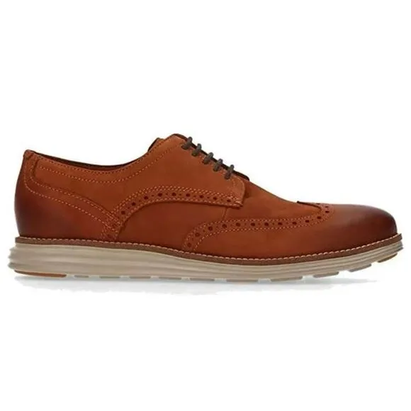 Cole Haan Men's Original Grand Shortwing Oxford Shoes Size 8.5 Brown