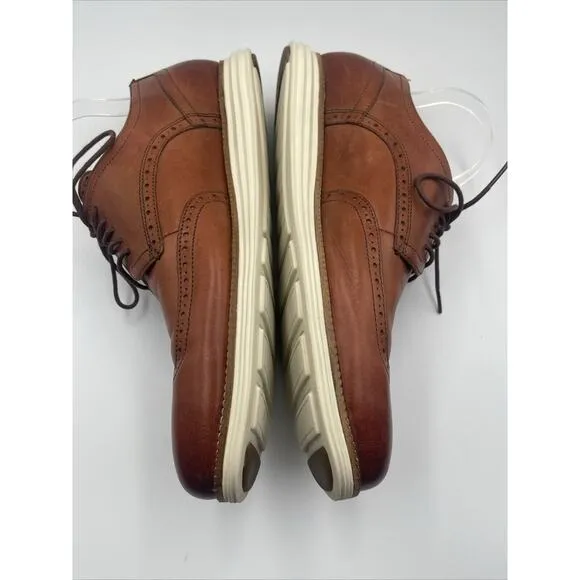 Cole Haan Men’s OriginalGrand Wingtip Oxford Shoes Brown Leather C26471 Sz 13 M