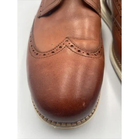 Cole Haan Men’s OriginalGrand Wingtip Oxford Shoes Brown Leather C26471 Sz 13 M